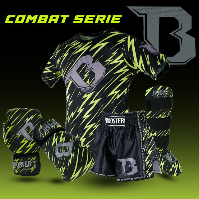 Tibiere Booster Combat Series 5 Copii – Negru