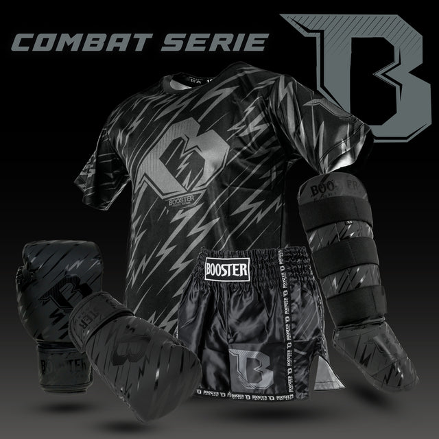 Booster Boxningshandskar Combat Series Barn - Svart