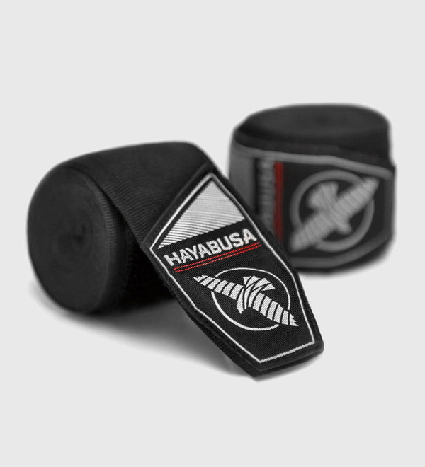 Bende da boxe Hayabusa Perfect Stretch – Nero