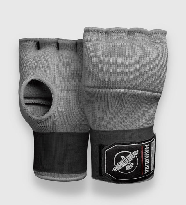 Sous-gants Hayabusa Quick Gel – Gris – Bandes de boxe