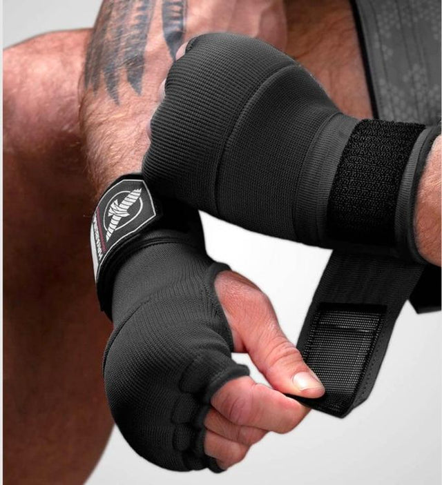 Hayabusa Innenhandschuhe Quick Gel – Schwarz – Bandagen