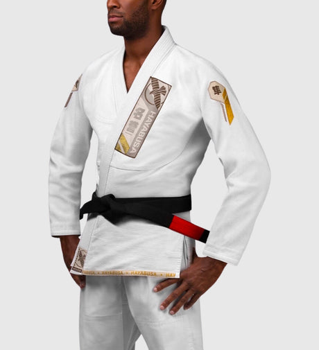 Hayabusa BJJ Gi Ascend Lightweight – Weiß – BJJ-Gis