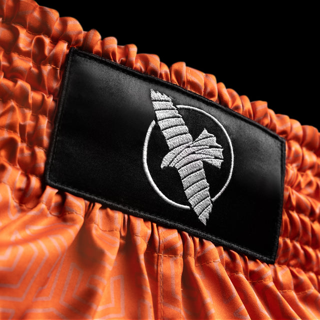 Calções de Muay Thai Hayabusa Core – Laranja
