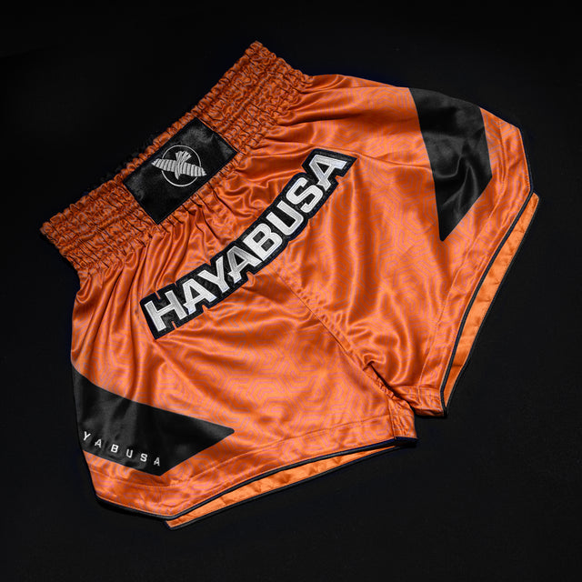 Calções de Muay Thai Hayabusa Core – Laranja