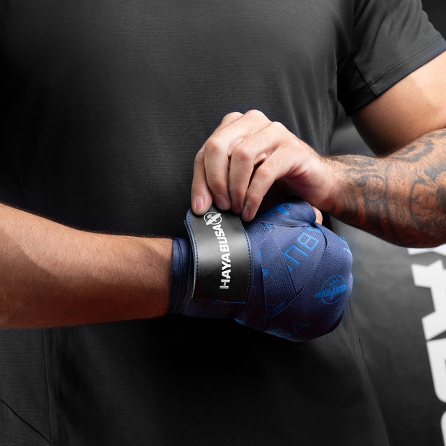 Bandaje de box Hayabusa Deluxe – Albastru