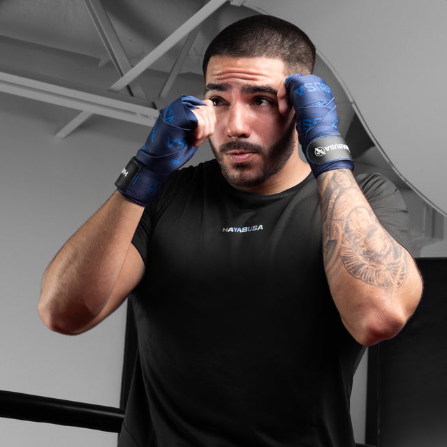 Bandaje de box Hayabusa Deluxe – Albastru