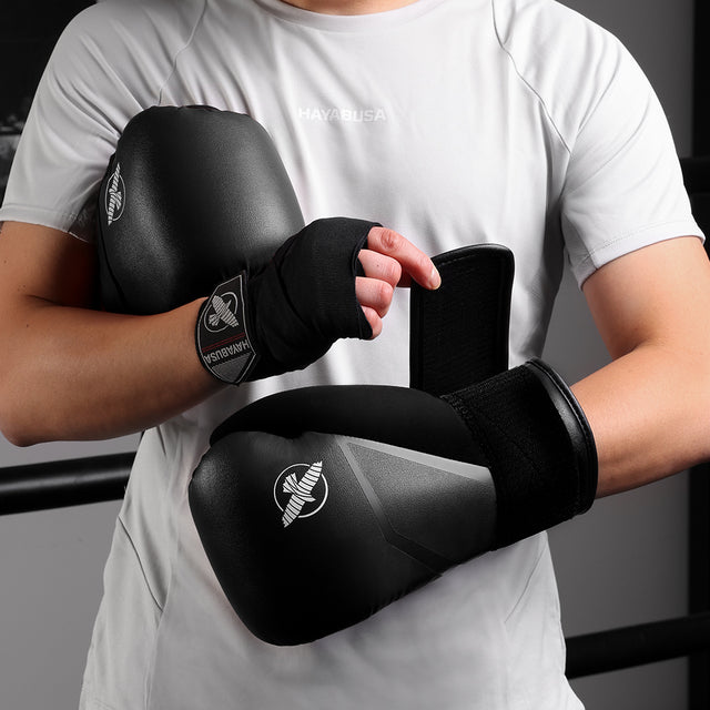 Guantoni da boxe Hayabusa E1 – Nero/Grigio