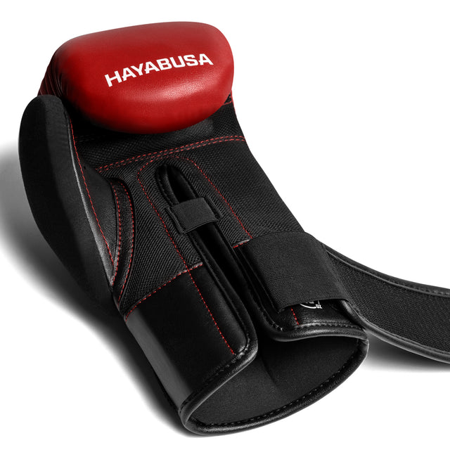 Hayabusa E1 Boxhandschuhe – Rot/Schwarz