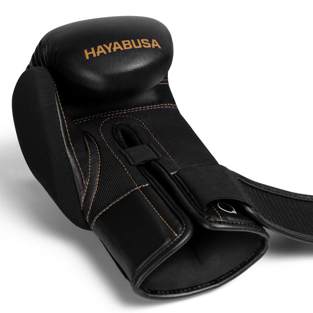 Hayabusa Boxhandschuhe E1 Kinder – Schwarz/Gold
