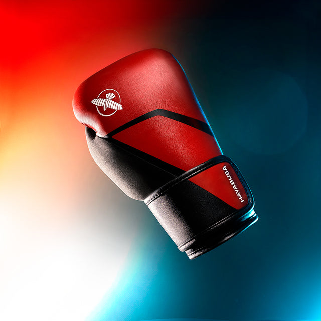 Hayabusa Boxhandschuhe E1 Kinder – Rot/Schwarz