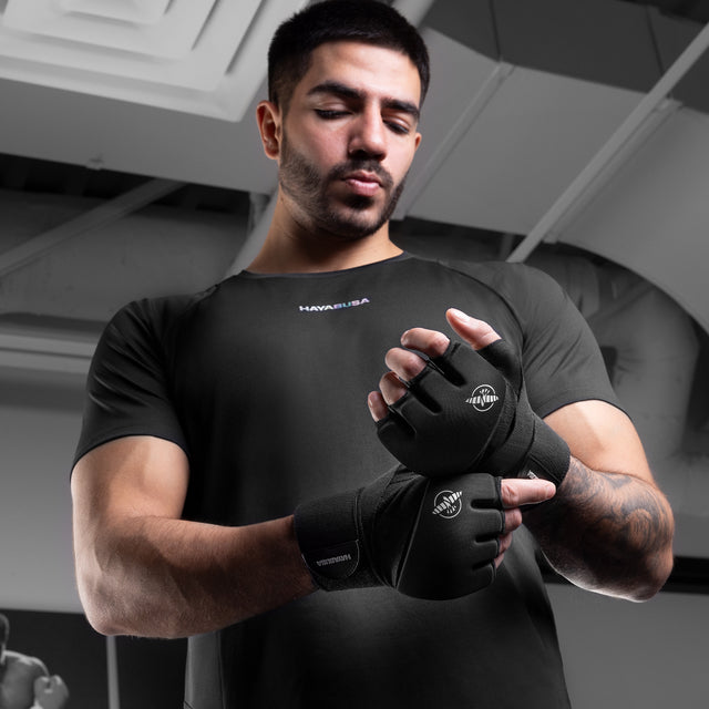 Hayabusa Innerhandskar Elite Quick Wraps - Svart