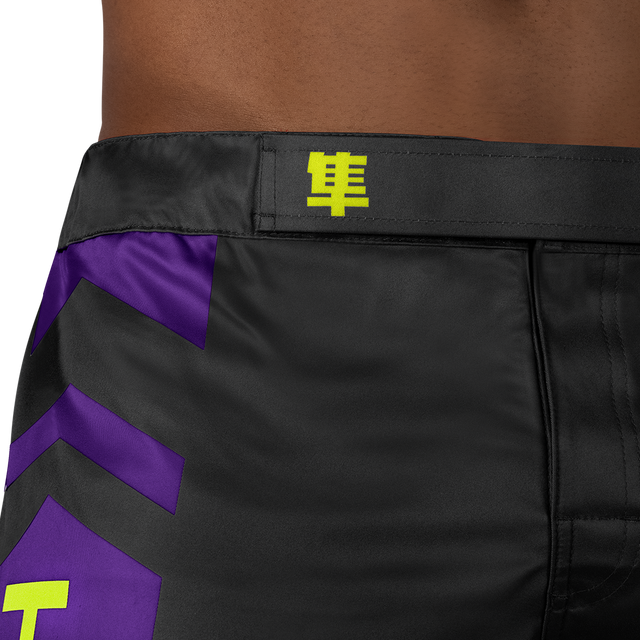 Calções de MMA Hayabusa Icon Lang – Preto/Neon
