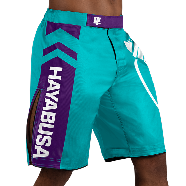 Shorts de MMA Hayabusa Icon Lang – Vert océan