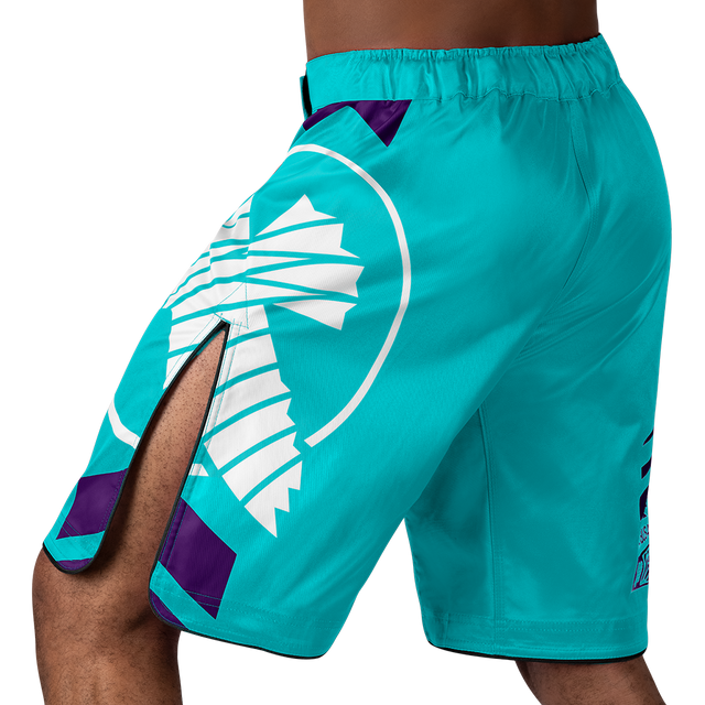 Shorts de MMA Hayabusa Icon Lang – Vert océan