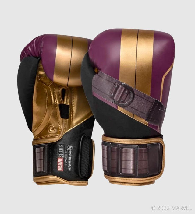Gants de boxe Hayabusa Batroc – Violet/Or/Noir