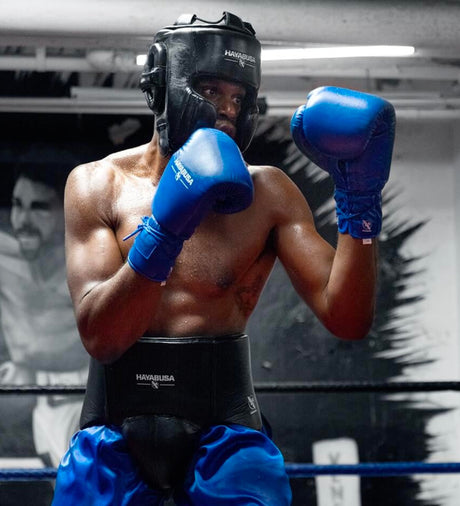 Guantes de boxeo Hayabusa Pro Boxing Veters – Azul