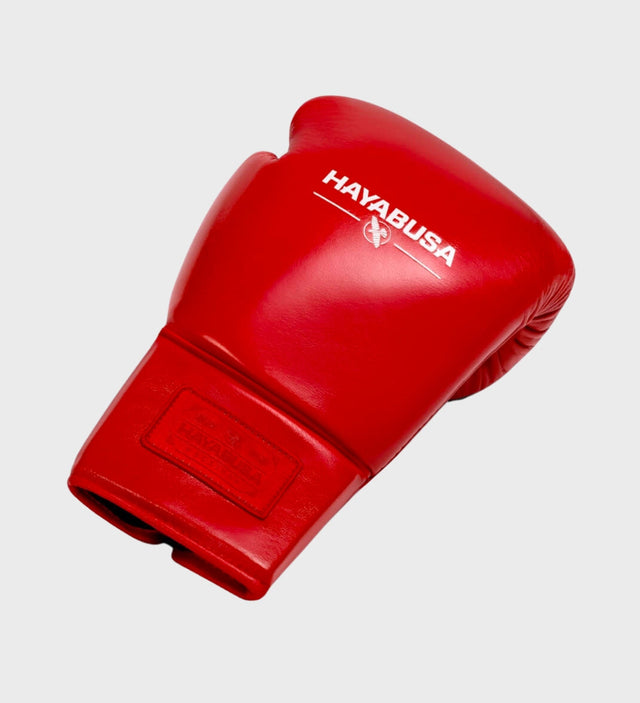 Hayabusa Boxhandschuhe Pro Boxing Schnürung – Rot – Boxhandschuhe