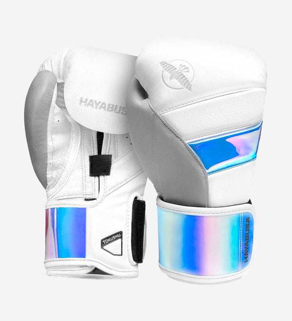 Hayabusa Boksehandsker T3 – Hvid/Fluo Platinum