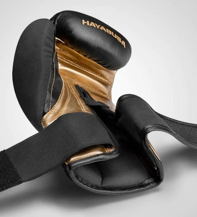Hayabusa Boksehandsker T3 – Sort/Guld – Boksehandsker