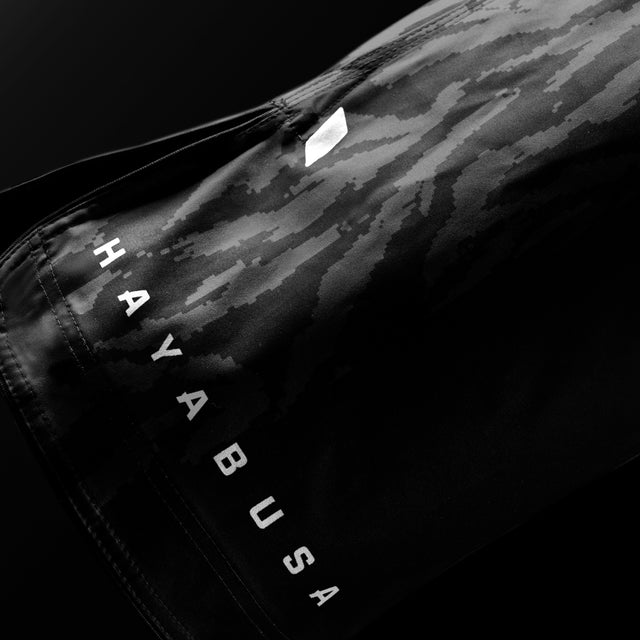 Shorts de MMA Hayabusa Apex Long – Noir Carbone