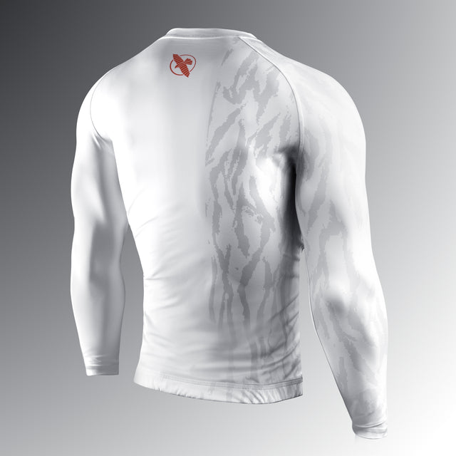 Rashguard Hayabusa Apex Maniche Lunghe – Off-White