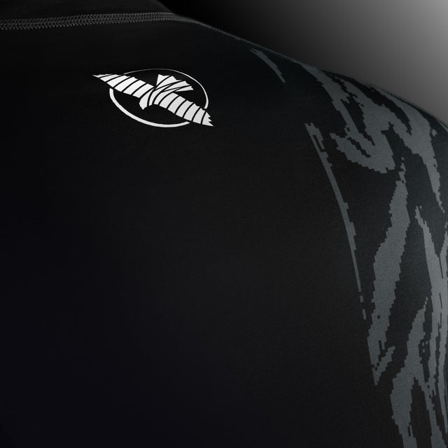 Rashguard Hayabusa Apex Długie Rękawy – Carbon Czarny