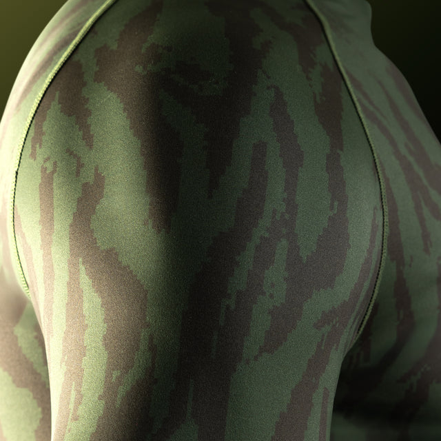 Rashguard Hayabusa Apex Manga Corta - Verde Táctico