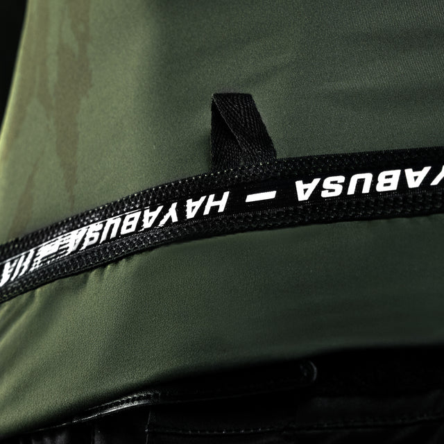 Rashguard Hayabusa Apex Manga Corta - Verde Táctico