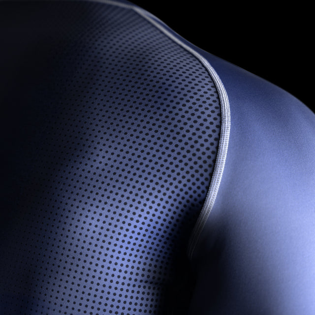 Rashguard Hayabusa Core Manga Comprida – Azul