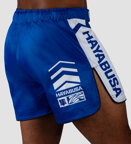 Pantalones de MMA Hayabusa Icon – Azul/Blanco