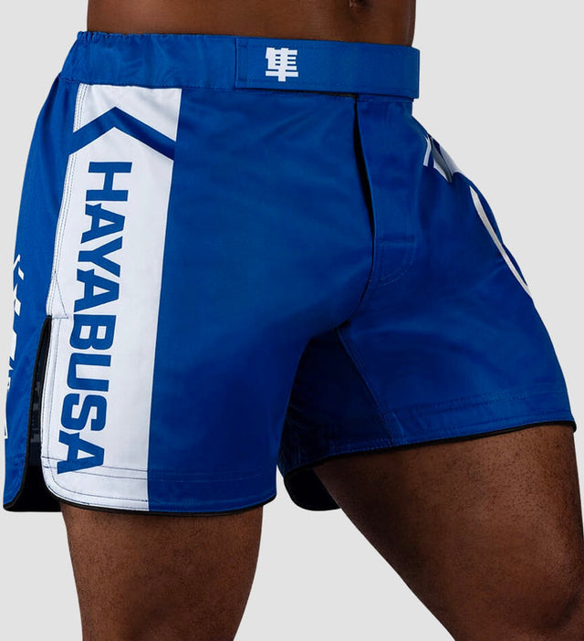 Shorts de MMA Hayabusa Icon – Bleu/Blanc