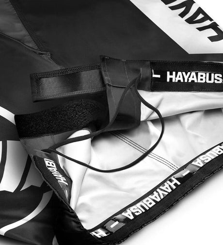 Pantalones de MMA Hayabusa Icon – Negro/Blanco