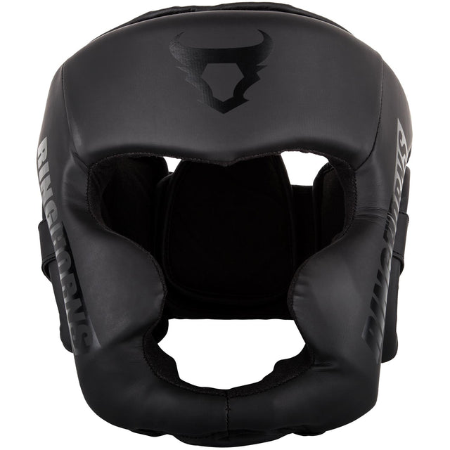 Cascos de boxeo Ringhorns Charger – Negro/Negro