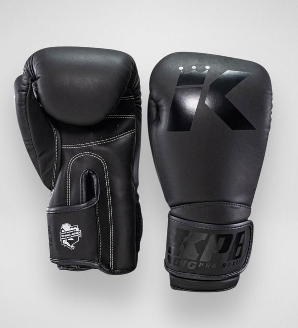 Gants de boxe King Pro Boxing BGK1 – Noir/Noir