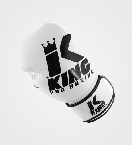 Gants de boxe King Platinum – Blanc/Noir