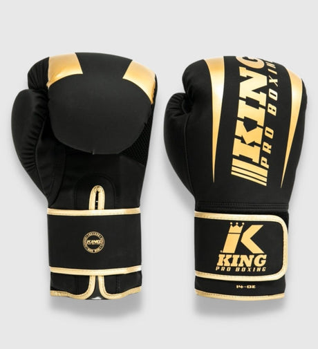 Gants de boxe King Revo – Noir/Or