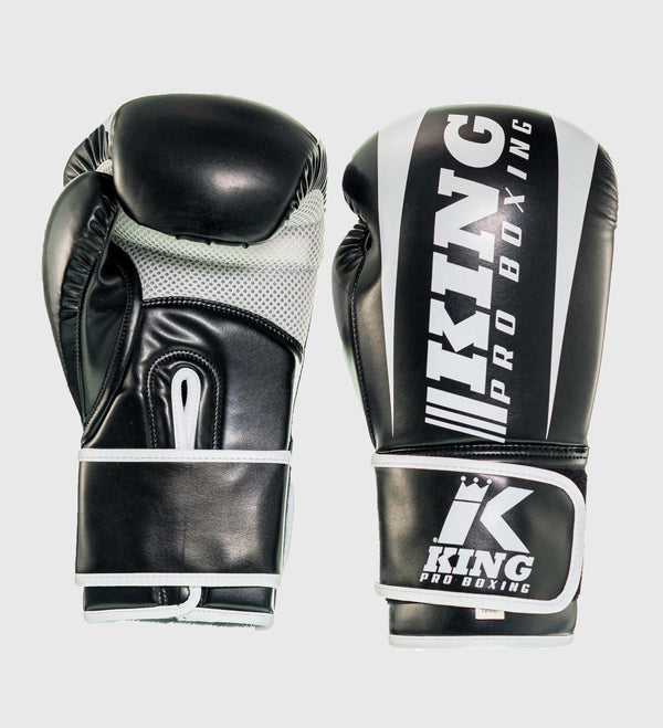 King Pro Boxing Boksehandsker Revo – Sort/Hvid