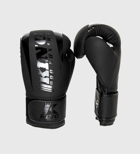 Guantes de boxeo King Revo – Negro/Negro