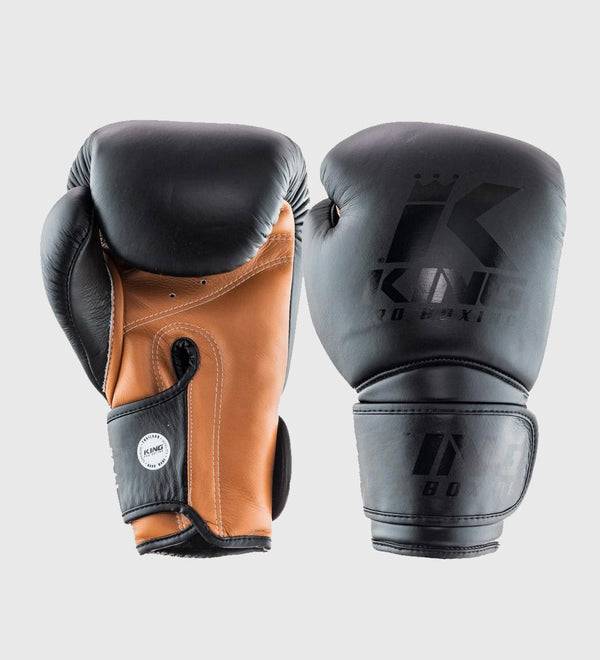 Guantoni da boxe King Pro Boxing Star 3 – Nero/Marrone