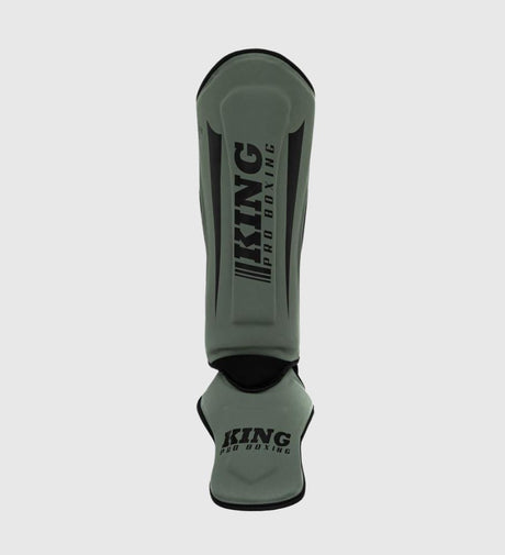 Paratibie da kickboxing King Revo – Kaki Verde/Nero – Paratibie