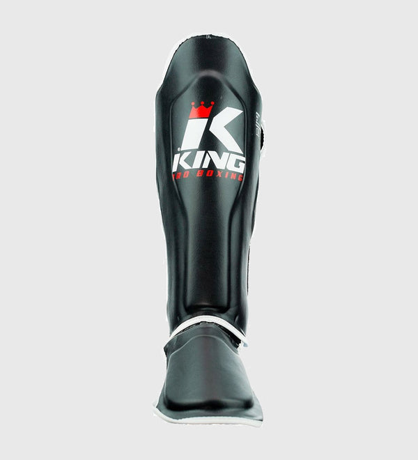King Pro Boxing Shin guards SG1 – Black/White
