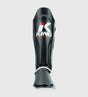 Caneleiras de kickboxing King – Preto/Branco – Caneleiras