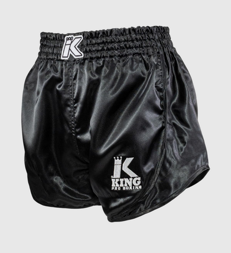 Pantaloncini Kickboxing King Pro Boxing Retro Hybrid – Nero