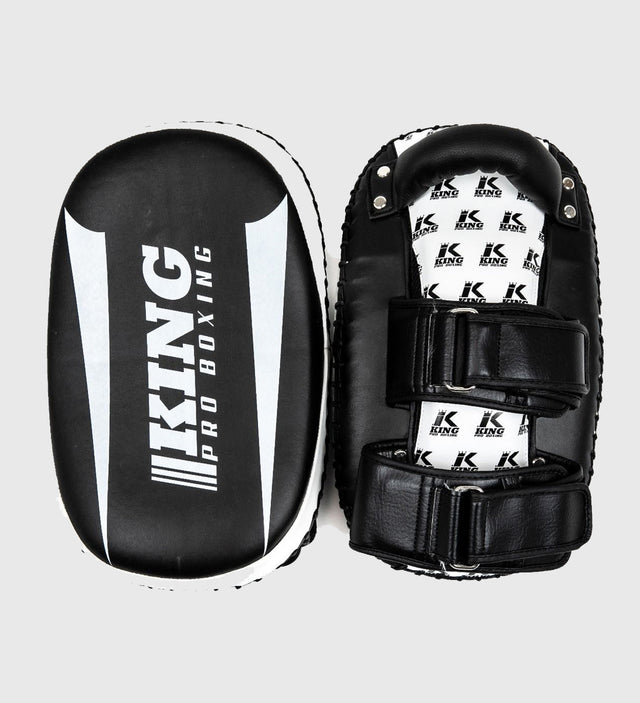 King Pro Boxing Thai Pads Revo - Schwarz/Weiß - Schlag- & Trittpolster