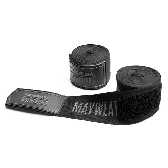 Vendas de boxeo Hayabusa x Mayweather Deluxe – Negro/Gris