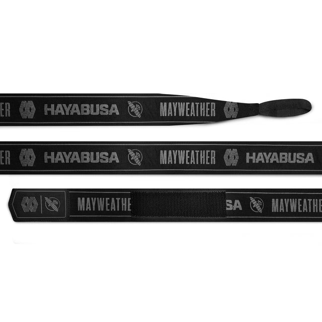 Hayabusa x Mayweather Boxningslindor Stretch - Svart/Grå