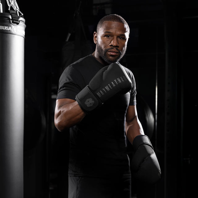 Guantes de boxeo Hayabusa x Mayweather Champ – Negro/Negro
