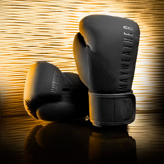 Guantes de boxeo Hayabusa x Mayweather Champ – Negro/Negro