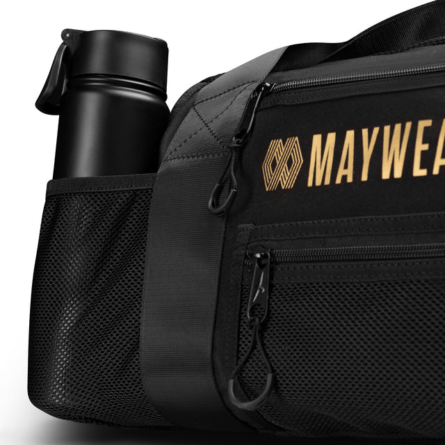Hayabusa x Mayweather Sportstask Mesh - Sort/Guld