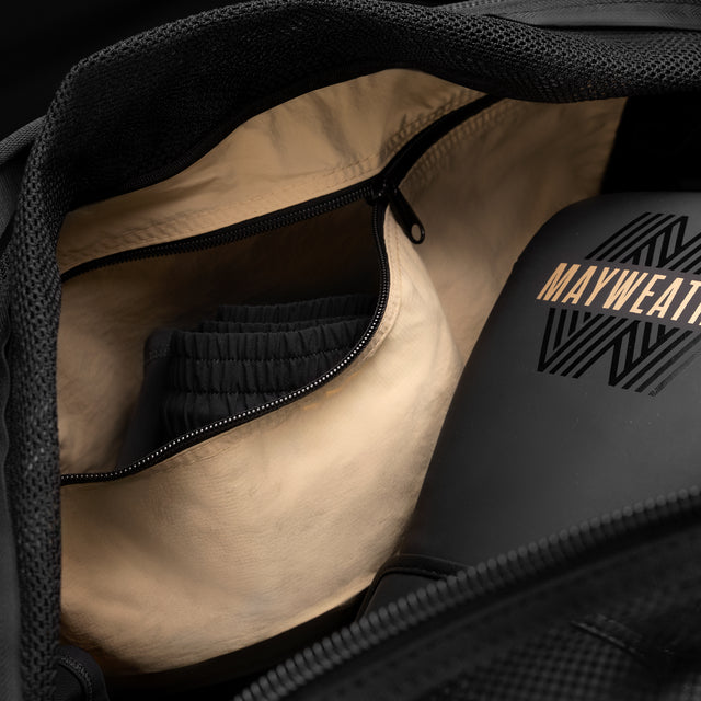 Hayabusa x Mayweather Sportstask Mesh - Sort/Guld